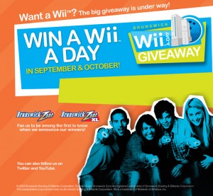 facebook The Brunswick Wii-a-Day Giveaway saw strong results from a push in social media sites like Facebook.