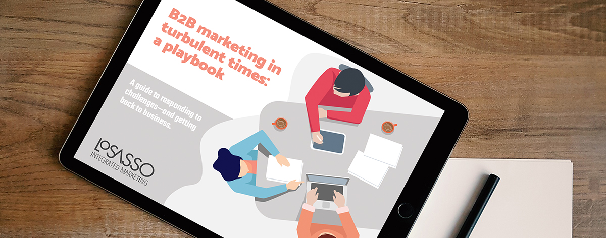 FREE eBook: B2B marketing in turbulent times: a playbook